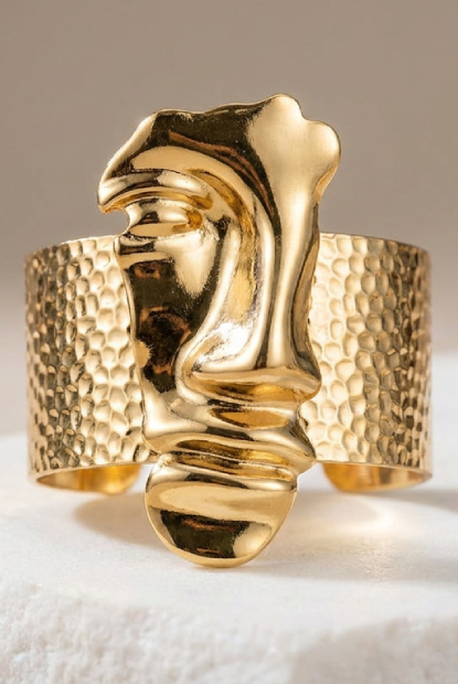 Golden Visage Bracelet