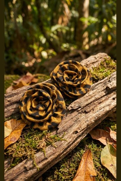 Leopard Bloom Earrings