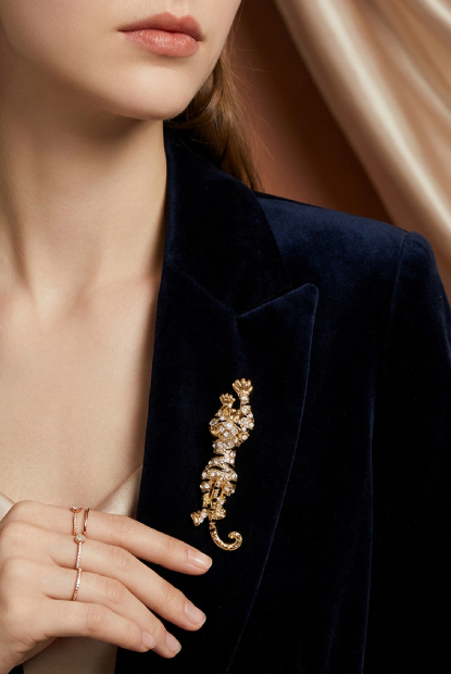 Tigress Brooch