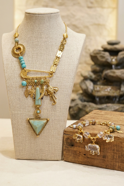 Safari Charm Necklace